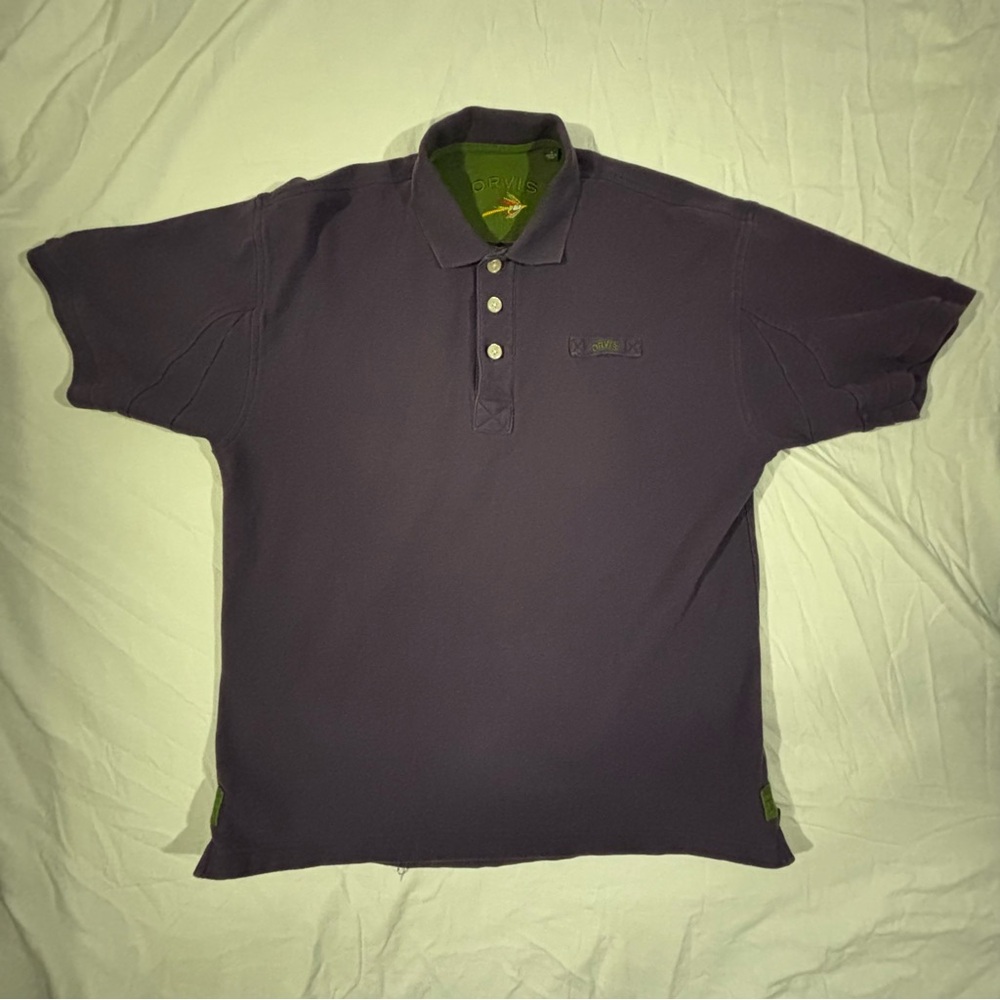 Men's Purple Polo Orvis Shirt